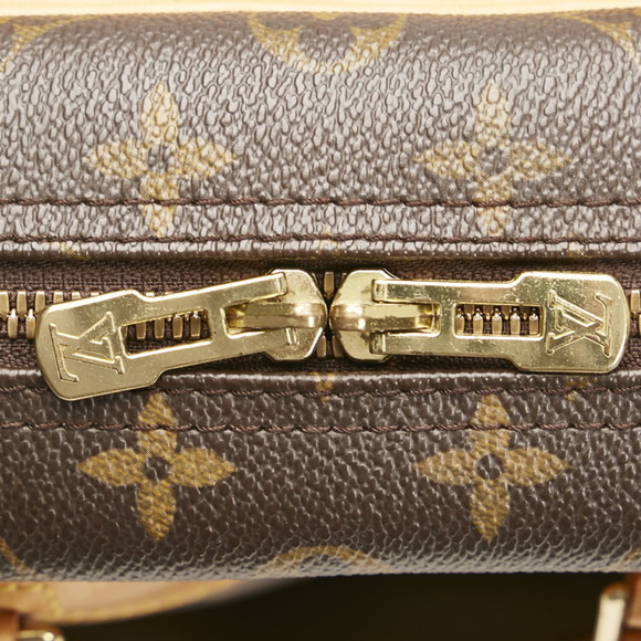 Louis Vuitton Monogram Deauville Handbag M47270 Brown PVC Leather Ladies LOUI... - Picture 7 of 11